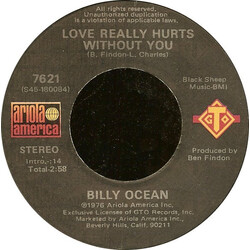 Billy Ocean Love Really Hurts Without You USED VINYL 7INCH 45 RPM SINGLE