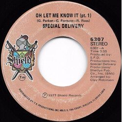 Special Delivery Oh Let Me Know It VINYL 7" USED