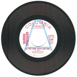 Barbra Streisand The Best Thing You've Ever Done Vinyl 7" USED