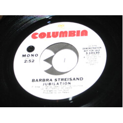Barbra Streisand Jubilation Vinyl 7" USED