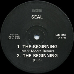 Seal The Beginning VINYL 12" USED