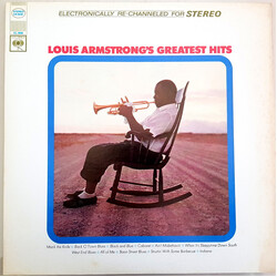 Louis Armstrong Greatest Hits Vinyl LP USED