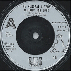 Kursaal Flyers Cruisin' For Love USED VINYL 7INCH 45 RPM