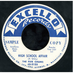 The Five Chums High School Affair / Give Me The Power USED VINYL 7INCH 45 RPM PROMO