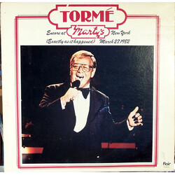 Mel Tormé Tormé / Encore At Marty's New York Vinyl LP USED