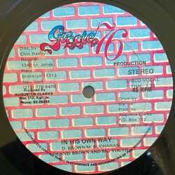 Dennis Brown / Big Youth In His Own Way USED VINYL 12INCH 33 S RPM STEREO