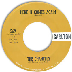 The Chantels / The Sammy Lowe Orchestra Here It Comes Again / Summertime USED VINYL 7INCH 45 RPM