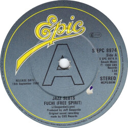 Jazz Sluts Fuchi (Free Spirit) USED VINYL 7INCH 45 RPM PROMO