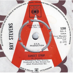 Ray Stevens Sunset Strip USED VINYL 7INCH 45 RPM PROMO