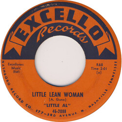 Little Al Little Lean Woman / No Jive USED VINYL 7INCH 45 RPM