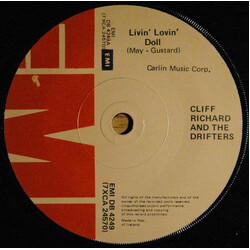 Cliff Richard & The Drifters Livin' Lovin' Doll USED VINYL 7INCH 45 RPM SINGLE