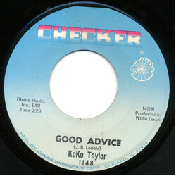 Koko Taylor Good Advice / Tell Me The Truth USED VINYL 7INCH 45 RPM SINGLE