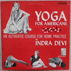 Indra Devi Yoga For Americans USED VINYL 12INCH 33 S RPM