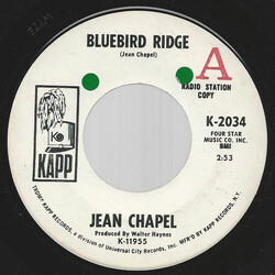 Jean Chapel Bluebird Ridge USED VINYL 7INCH 45 RPM PROMO