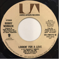 Bobby Womack Lookin' For A Love / Let It Hang Out USED VINYL 7INCH 45 RPM SINGLE STYRENE STEREO