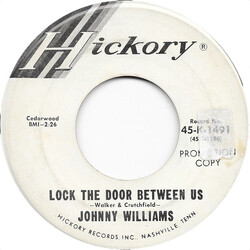 Johnny Williams (10) Lock The Door Between Us USED VINYL 7INCH 45 RPM SINGLE PROMO MONO