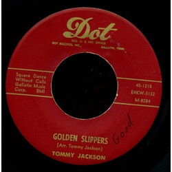 Tommy Jackson (2) Golden Slippers USED VINYL 7INCH 45 RPM SINGLE