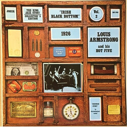 Louis Armstrong & His Hot Five Irish Black Bottom 1926 Vinyl LP USED