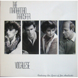 The Manhattan Transfer Vocalese Vinyl LP USED