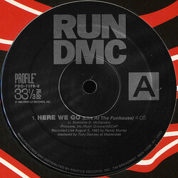 Run-DMC Here We Go (Live At The Funhouse) VINYL 12" USED