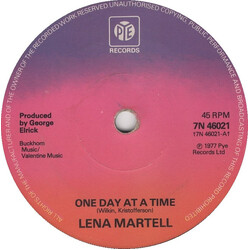 Lena Martell One Day At A Time Vinyl 7" USED