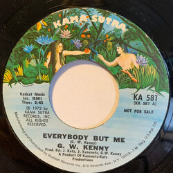 Gerard Kenny Everybody But Me USED VINYL 7INCH 45 RPM SINGLE PROMO STEREO MONO