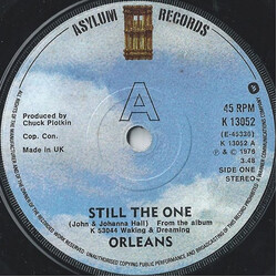 Orleans Still The One USED VINYL 7INCH 45 RPM