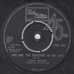 Stevie Wonder You Are The Sunshine Of My Life USED VINYL 7INCH 45 RPM SINGLE
