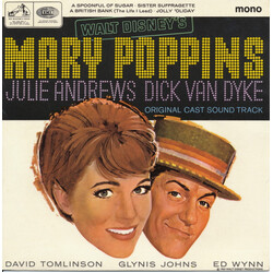 Julie Andrews / Dick Van Dyke (2) Walt Disney's Mary Poppins (Original Cast Soundtrack) USED VINYL 7INCH EP MONO