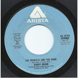 Barry Mann The Princess And The Punk USED VINYL 7INCH STEREO