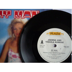 Joanna & Tequila Sunrise My Man USED VINYL 7INCH SINGLE