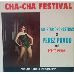 Perez Prado And His Orchestra / Pepito Pavon Orchestra Cha-Cha Festival Vinyl LP USED