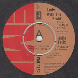 Julie Felix Lady With The Braid Vinyl 7" USED