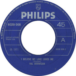 Val Doonican I Believe My Love Loves Me USED VINYL 7INCH 45 RPM SINGLE