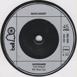 David Cassidy Daydreamer USED VINYL 7INCH 45 RPM SINGLE STEREO