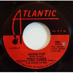 Percy Sledge Sudden Stop /  Between These Arms USED VINYL 7INCH 45 RPM SINGLE