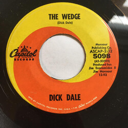 Dick Dale The Wedge / Night Rider USED VINYL 7INCH 45 RPM SINGLE