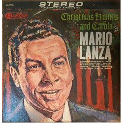Mario Lanza Christmas Hymns And Carols Vinyl LP USED