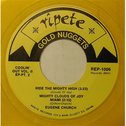 The Mighty Clouds Of Joy / Eugene Church Ride The Mighty High / Miami Vinyl 7" USED