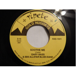 Gary Bass / The EBS Allstar Blues Band / Shagtime Soothe Me / Memphis Soul Stew USED VINYL 7INCH 45 RPM SINGLE
