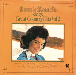 Connie Francis Connie Francis Sings Great Country Hits Vol 2 Vinyl LP USED