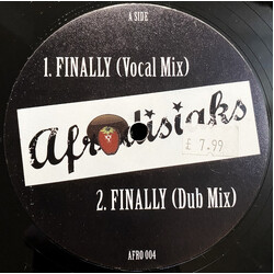 Afrodiziaks Finally USED VINYL 12INCH 33 S RPM