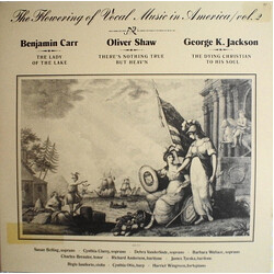 Benjamin Carr / Oliver Shaw / Dr. George K. Jackson The Flowering Of Vocal Music In America / Vol. 2 Vinyl LP USED