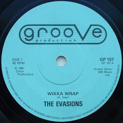 The Evasions Wikka Wrap VINYL 7" USED