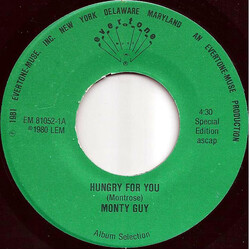 Monty Guy Hungry For You USED VINYL 7INCH 45 RPM SINGLE