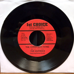 The Duprees The Christmas Song / It's Christmas Once Again Vinyl 7" USED