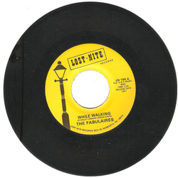 The Fabulaires While Walking / No No Vinyl 7" USED