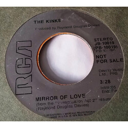 The Kinks Mirror Of Love USED VINYL 7INCH 45 RPM SINGLE PROMO