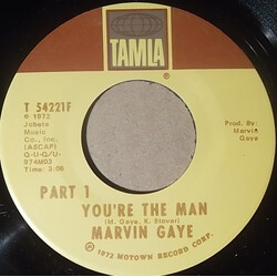 Marvin Gaye You're The Man USED VINYL 7INCH SINGLE 45 RPM