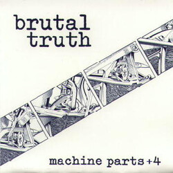 Brutal Truth Machine Parts +4 USED VINYL 7INCH LIMITED EDITION NUMBERED